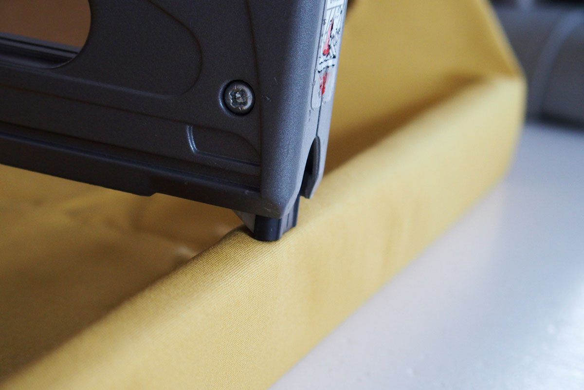 akustikbilder selbst machen:: Rahmen beziehen