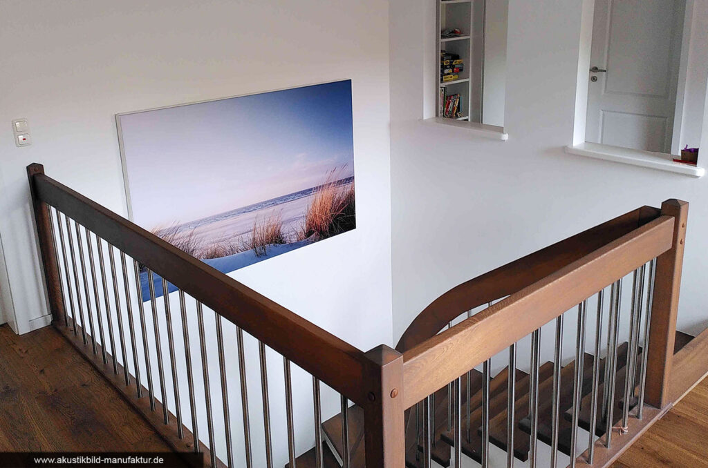 Schallschutz im Treppenhaus und Flur