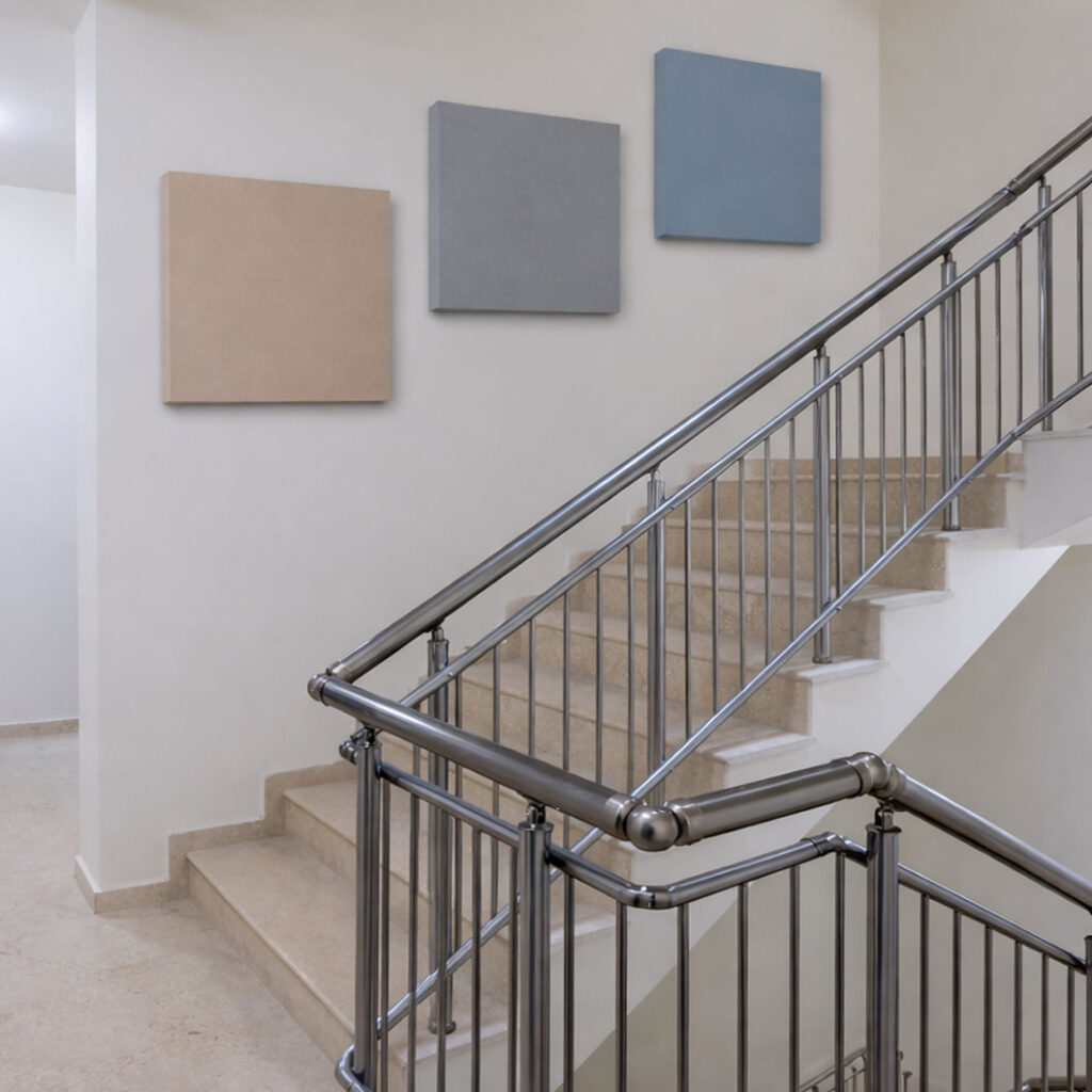 Akustik im Treppenhaus: So bekommen Sie die Raumakustik in den Griff