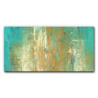 Textil Turquoise & Ocher, 140x70, SensationSeide