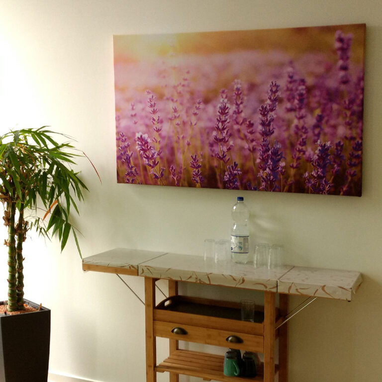 Akustikbild Lavendelfeld