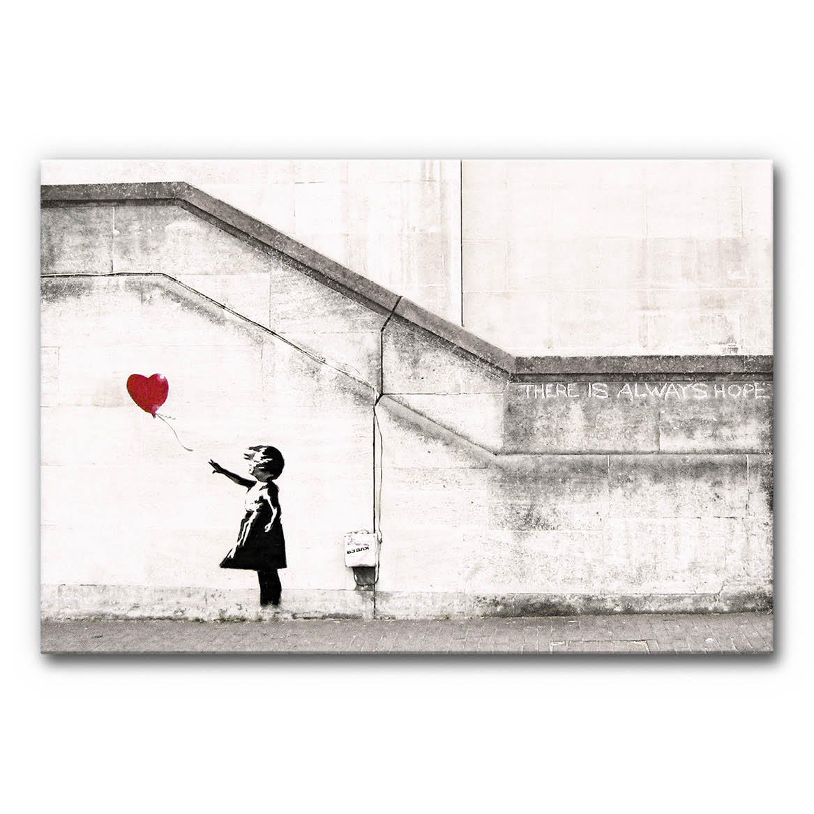 Akustikbild The Girl With The Balloon (Banksy)