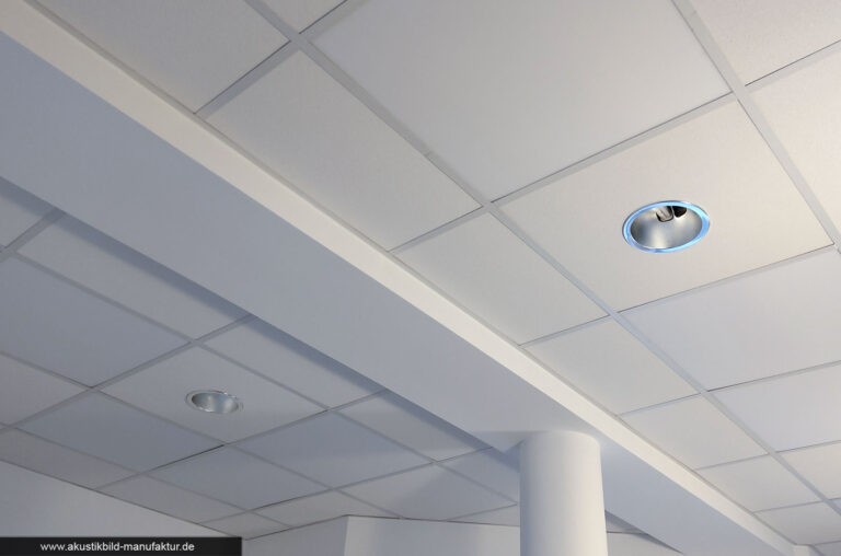 Einlegeplatten aus Basotect in einer Arztpraxis