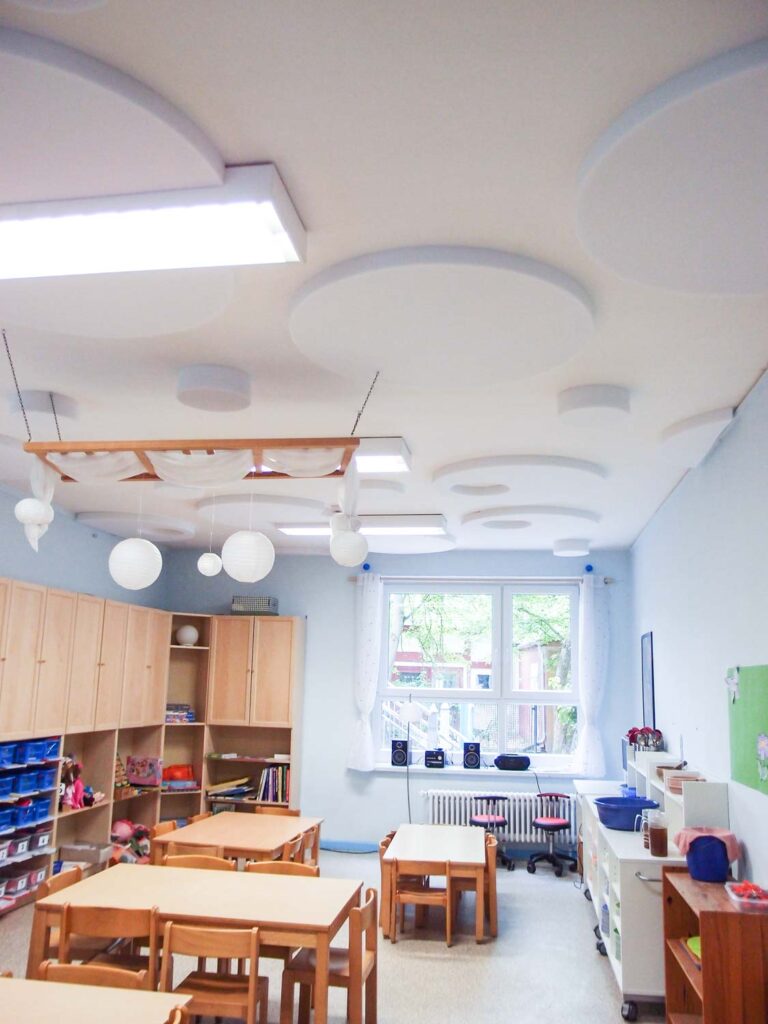 Schallschutz in Kita Essenraum