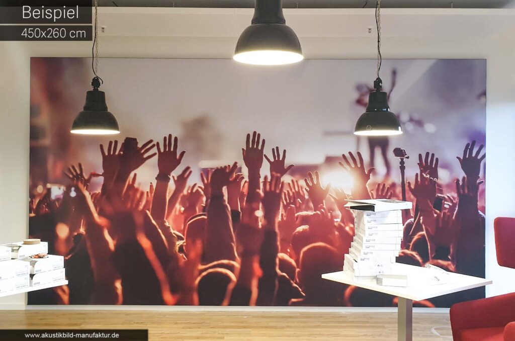 Beispiele aus Projekten der Akustikbild-Manufaktur (Referenzen Seite)