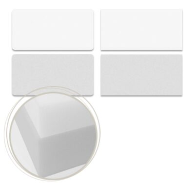 Absorberplatte mit runder Ecke