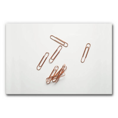 Akustikbild Büroklammer