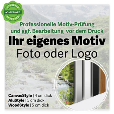 Akustikbild mit eigenem Foto