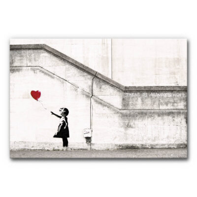 Akustikbild The Girl With The Balloon (Banksy) - Urban