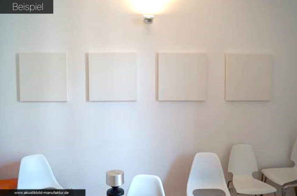 Beispiel einfarbige schallschutz bilder raumakustik besprechungsraum meeting absorberplatte