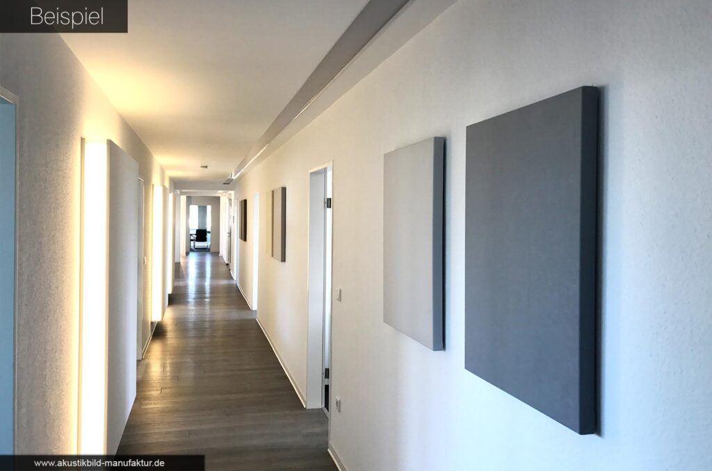 Schallschutz im Treppenhaus und Flur