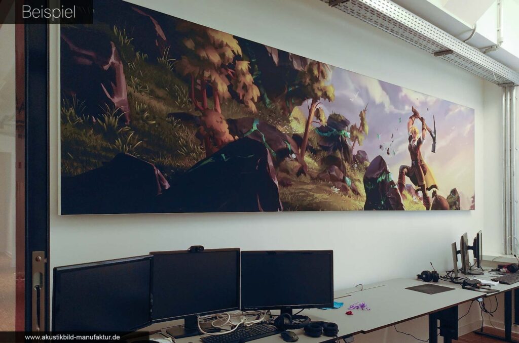 Beispiele aus Projekten der Akustikbild-Manufaktur (Referenzen Seite)