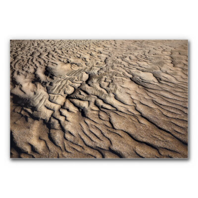 Akustikbild Priel 2 – Foto mit Sandstrukturen