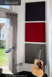 einfarbige-bunte-schallabsorber-bilder-akustikelemente-textil-musik-gitarre