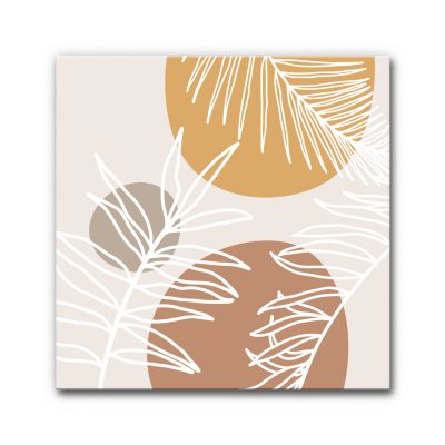 Akustikbild Autumn Leaves 3 - Minimalistisch