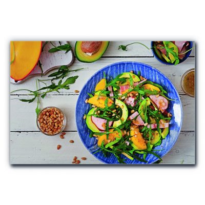 akustikbild-manufaktur-restaurant-avocado-salat-mango-3