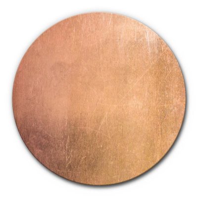 Schallabsorber Kreis Kupfer 2 in der Gesamtansicht