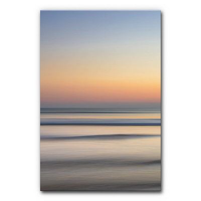 Akustikbild mit Sonnenuntergang am Meer