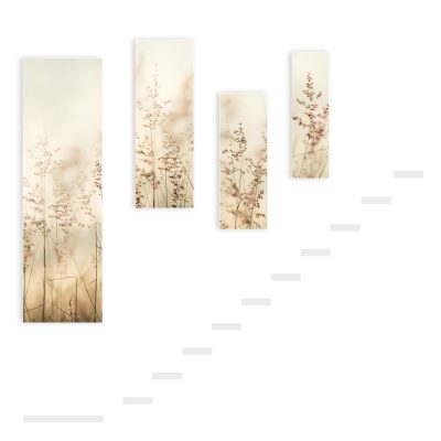 akustikbilder-set-fuer-treppenaufgang-wiesentraum