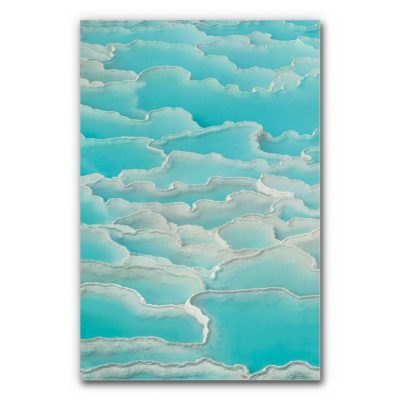 Türkises Akustikbild mit Kalkterrassen