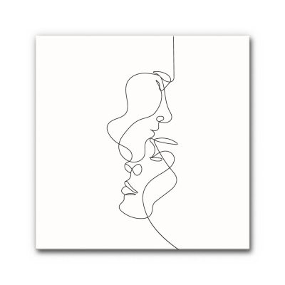 Akustikbild Die Liebenden - ein Gemälde