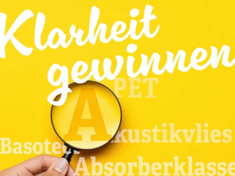 Stimmungsbild für das Thema Akustikbilder vergleichen